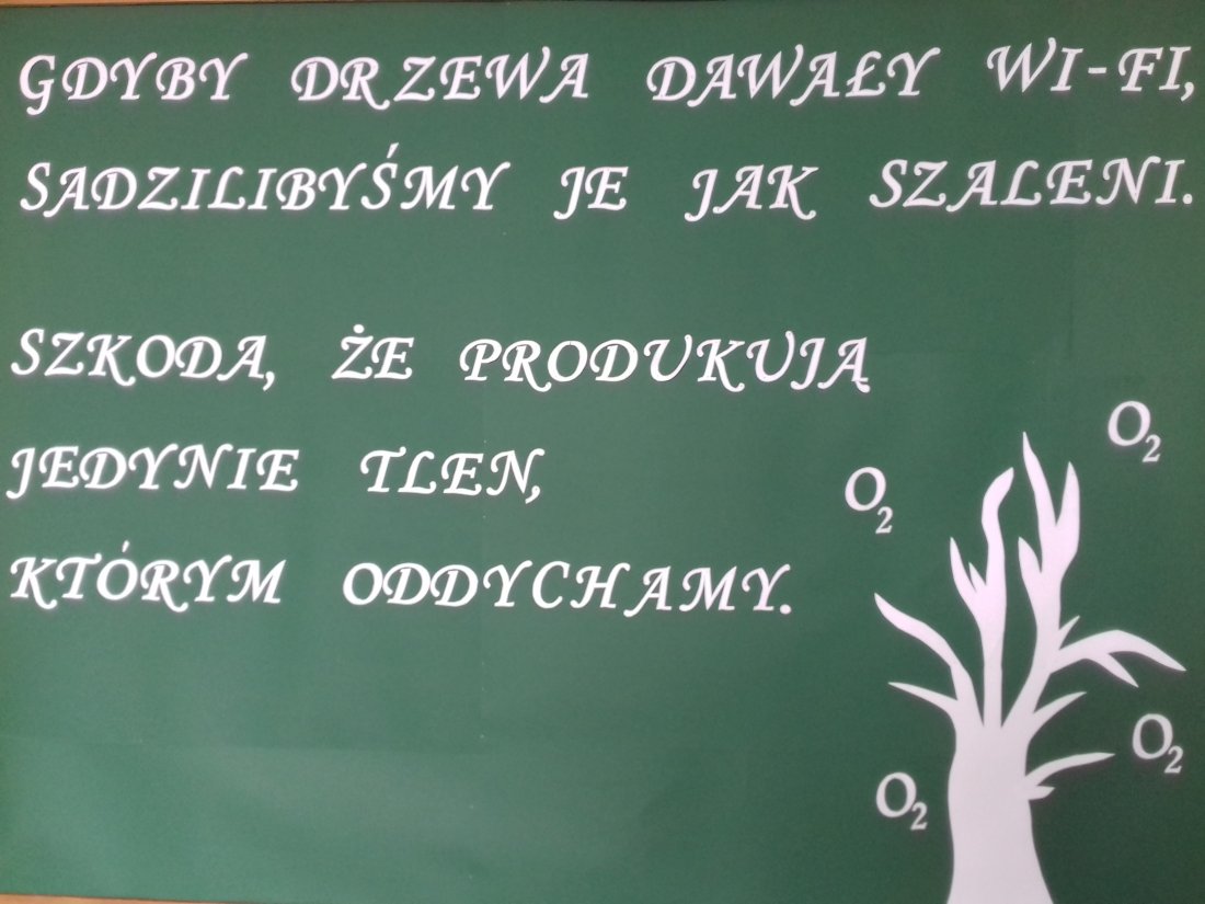 Dzień Ziemi w Szkole Podstawowej im. K. Makuszyńskiego w Sławsku